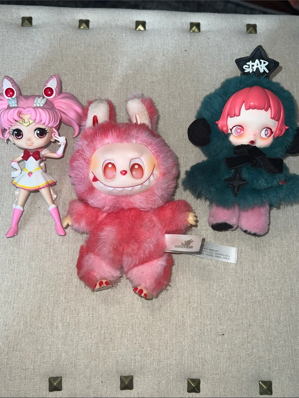 POP MART & Q Posket Kawaii Lot - Labubu, Skullpanda & Chibi Moon